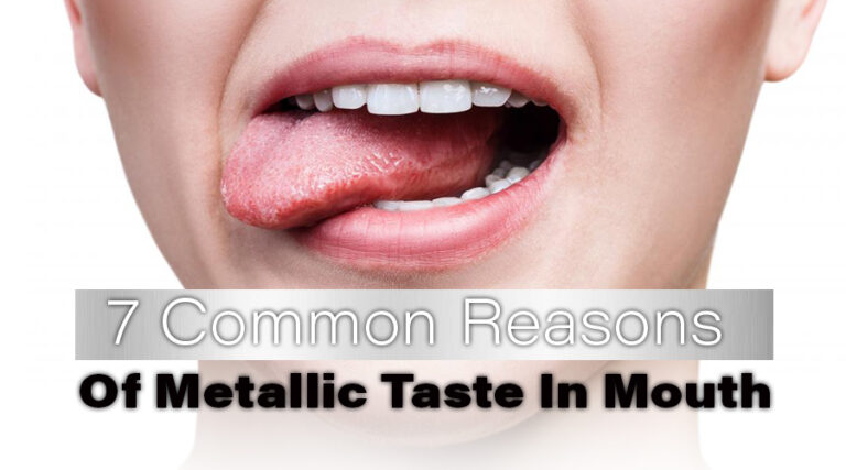 Which Disorder Causes A Bitter Or Metallic Taste In The Mouth