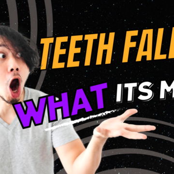 An eye-catching thumbnail featuring a concept of teeth falling.