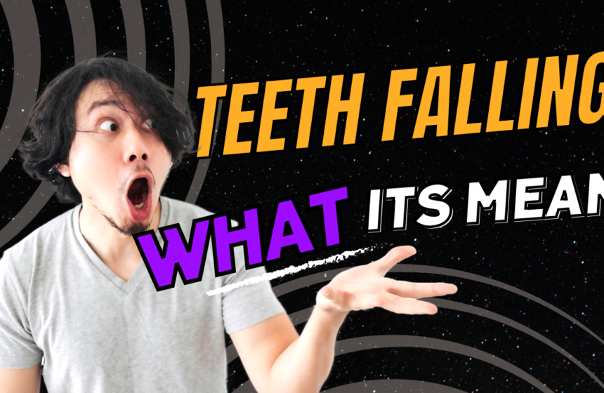 An eye-catching thumbnail featuring a concept of teeth falling.