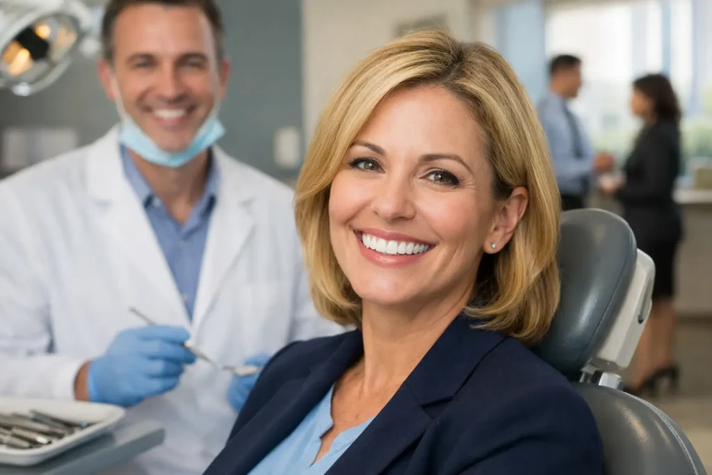 Full Smile Makeover Clairemont for County Staff
