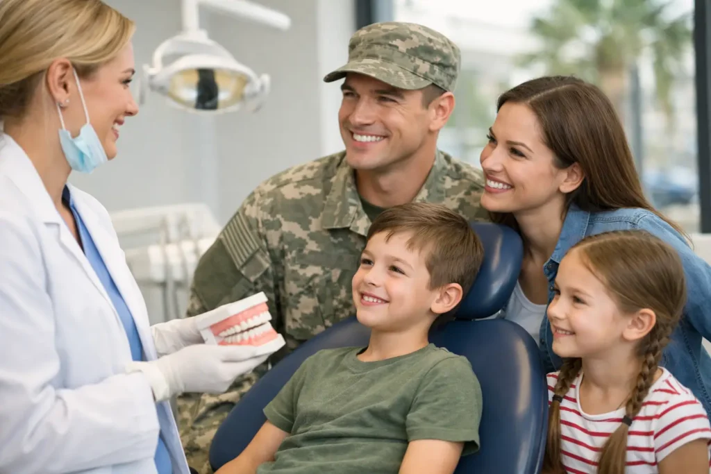 Best Dentist 92117 for Military Families