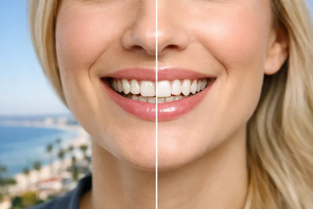 Porcelain Veneers Before and After in San Diego